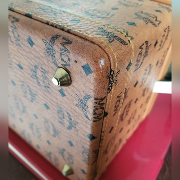 Vintage Rare MCM travel vanity jewelry cae lock trunk - Picture 6 of 14